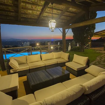 Tenuta Angelici Winery Henni With Pool Sauna And Jacuzzi וילה קורטונה