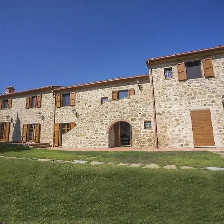 Tenuta Angelici Winery Henni With Pool Sauna And Jacuzzi קורטונה